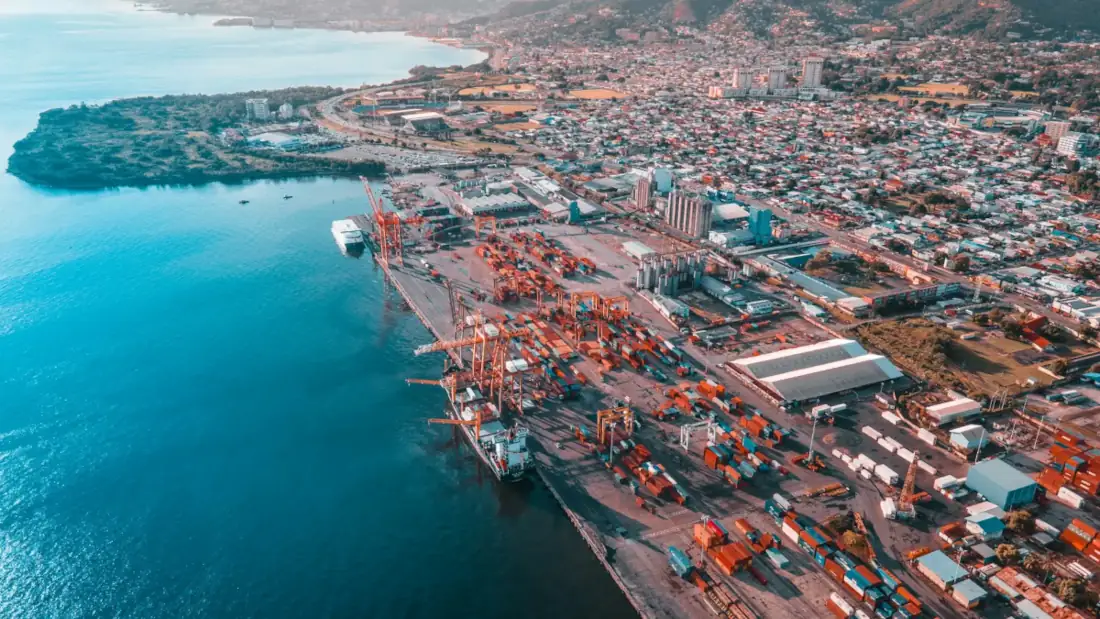 an-aerial-view-of-the-shipping-port-of-Trinidad-and-Tobago-by-Renaldo-Matamoro-from-Unsplash