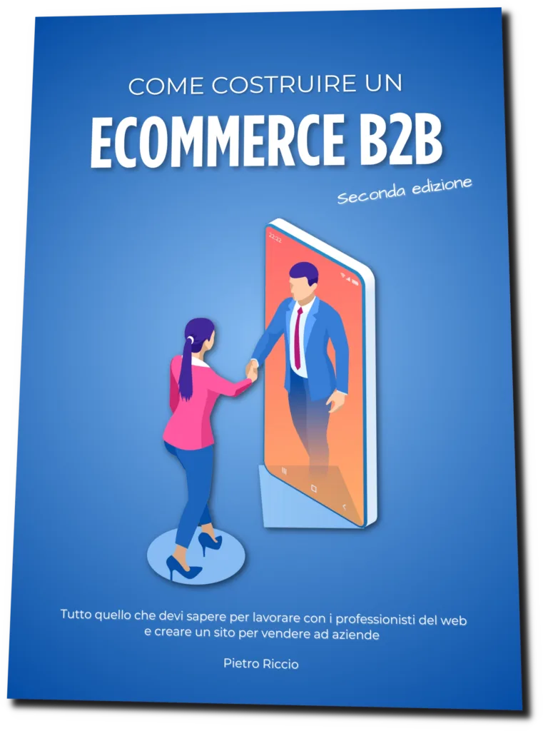 Copertina del libro "Come costruire un e-commerce B2B"